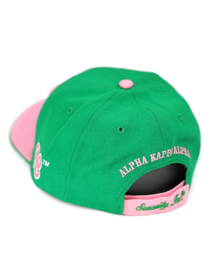 Alpha Kappa Alpha Greek Letter Adjustable Cap/Hat