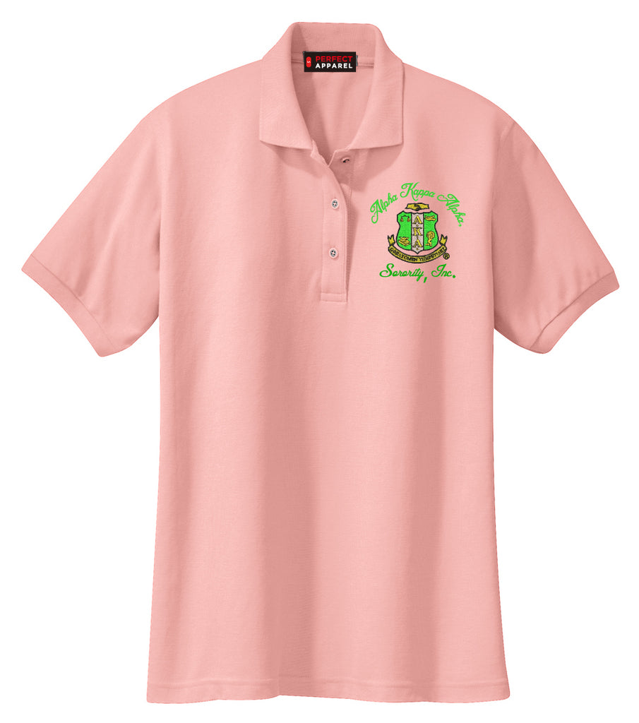 Alpha Kappa Alpha Silk Touch Polo