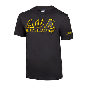 Alpha Phi Alpha Embroidered Luxury T-Shirt