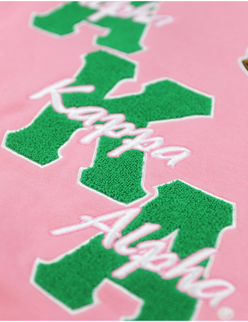 Alpha Kappa Alpha Chenille Shield Crewneck Sweatshirt
