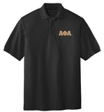 Alpha 3 Letter Polo - Alpha Phi Alpha