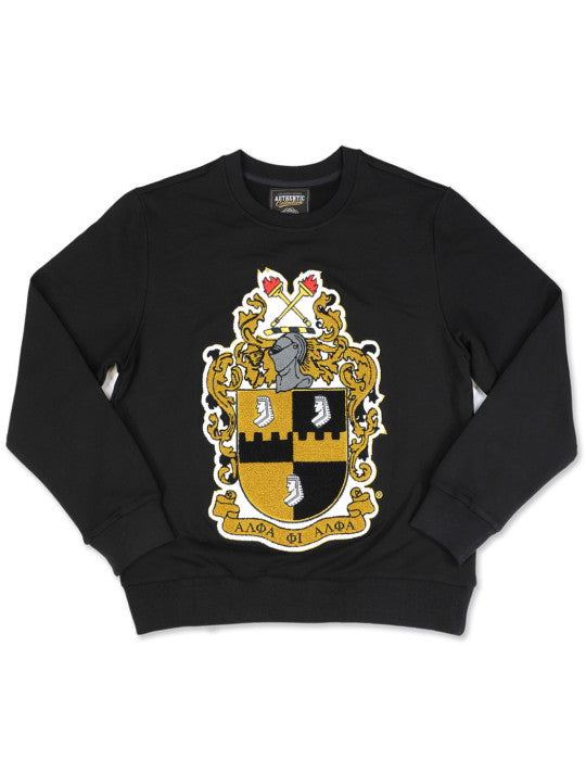 Alpha Phi Alpha Chenille Shield Crewneck Sweatshirt