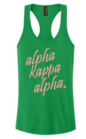 Alpha Kappa Alpha Signature Tank Top
