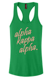 Alpha Kappa Alpha Signature Tank Top
