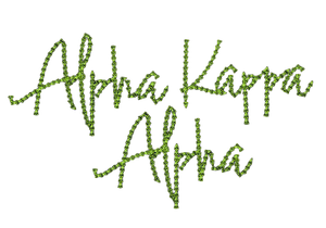 Alpha Kappa Alpha Crop Tank Top