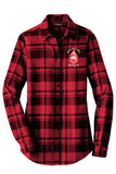 Delta Sigma Theta Plaid Flannel Tunic