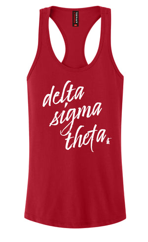 Delta Sigma Theta Signature Tank Top