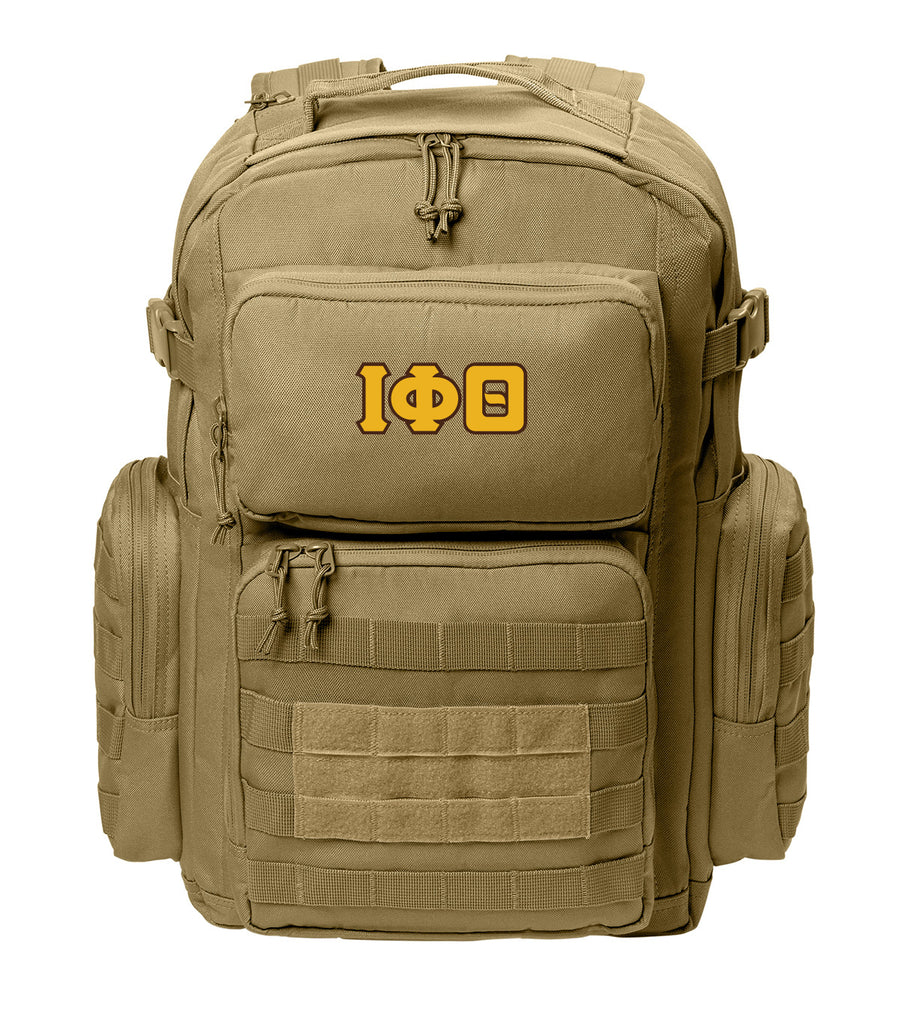 Iota Phi Theta Greek Letter Tactical Backpack