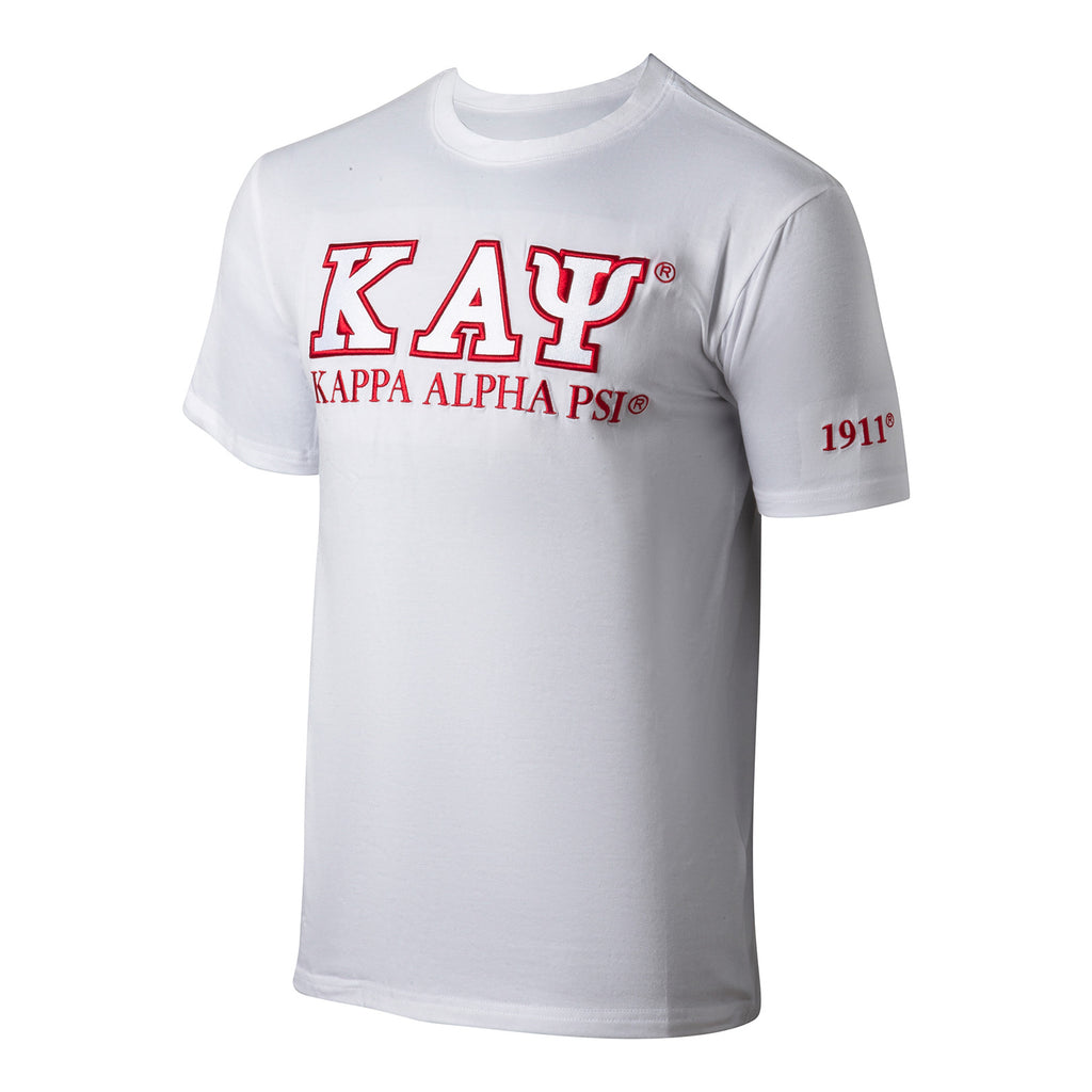 Kappa Alpha Psi Embroidered Luxury T-Shirt