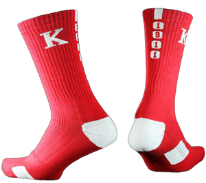Kappa Alpha Psi Athletic Crew Socks