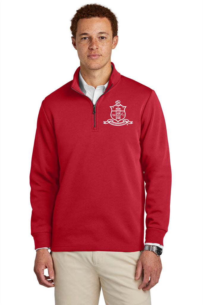Kappa Alpha Psi Brooks Brothers Premium Coat of Arms 1/4 Zip