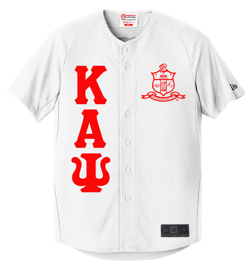 Kappa Alpha Psi New Era Coat of Arms Baseball Jersey