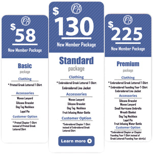 Phi Beta Sigma New Member Package