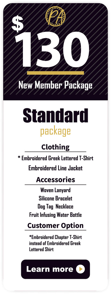 Alpha Phi Alpha New Member Package