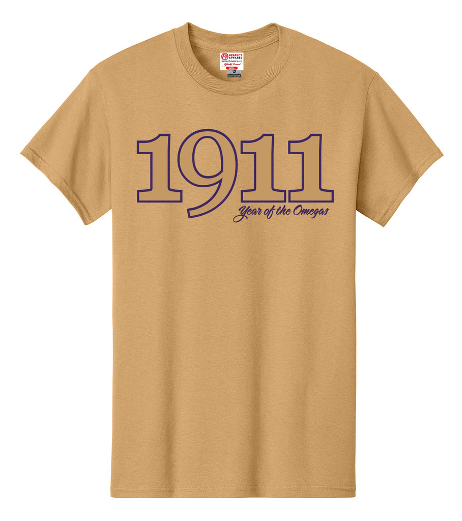 Founding Year 1911 T-Shirt - Omega Psi Phi