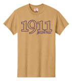Founding Year 1911 T-Shirt - Omega Psi Phi