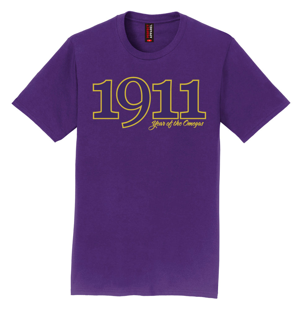 Founding Year 1911 T-Shirt - Omega Psi Phi