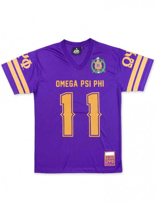 Omega Football Jersey T-Shirt - Omega Psi Phi