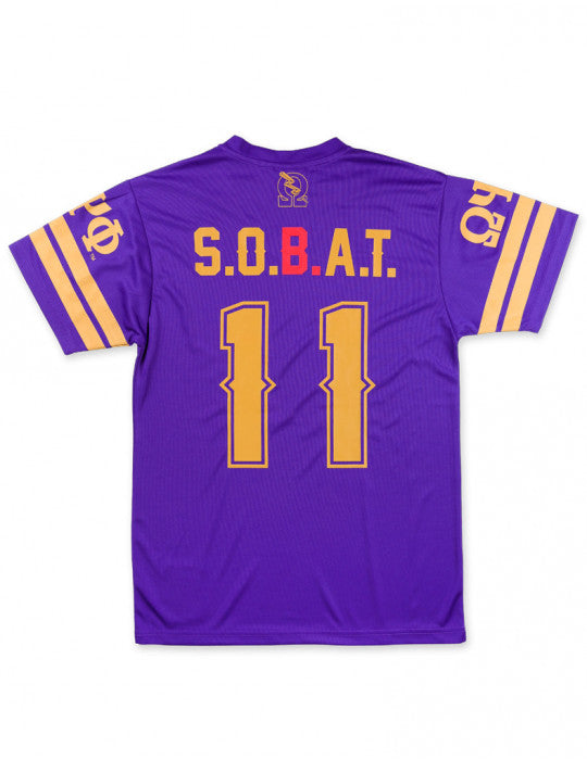 Omega Football Jersey T-Shirt - Omega Psi Phi