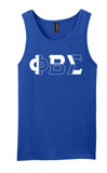 Phi Beta Sigma Color Block Tank Top