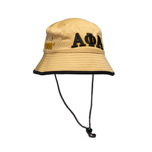 Alpha Floppy 3 Letter Bucket Hat - Alpha Phi Alpha