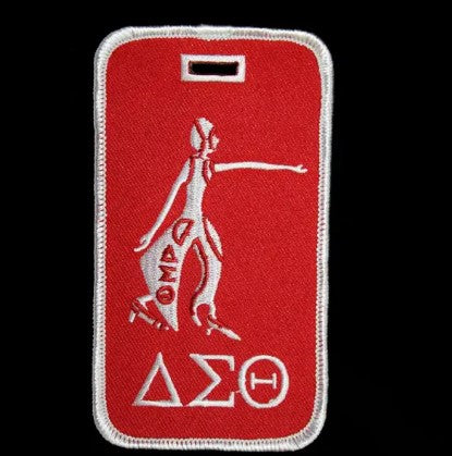 Delta Sigma Theta Lady Fortitude Luggage Tag