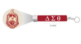 Delta Sigma Theta Torch Light Keychain
