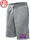 QUE Embroidered Fleece Shorts - Omega Psi Phi