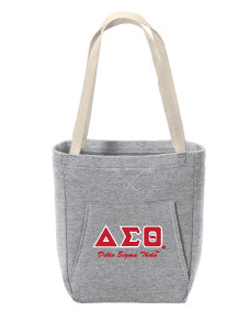 Delta Sigma Theta Fleece Tote