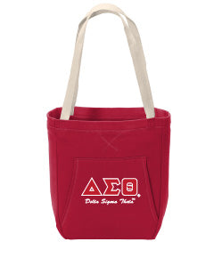 Delta Sigma Theta Fleece Tote