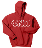 Phi Nu Pi Pull Over Hoodie Embroidered Sweatshirt - Kappa Alpha Psi