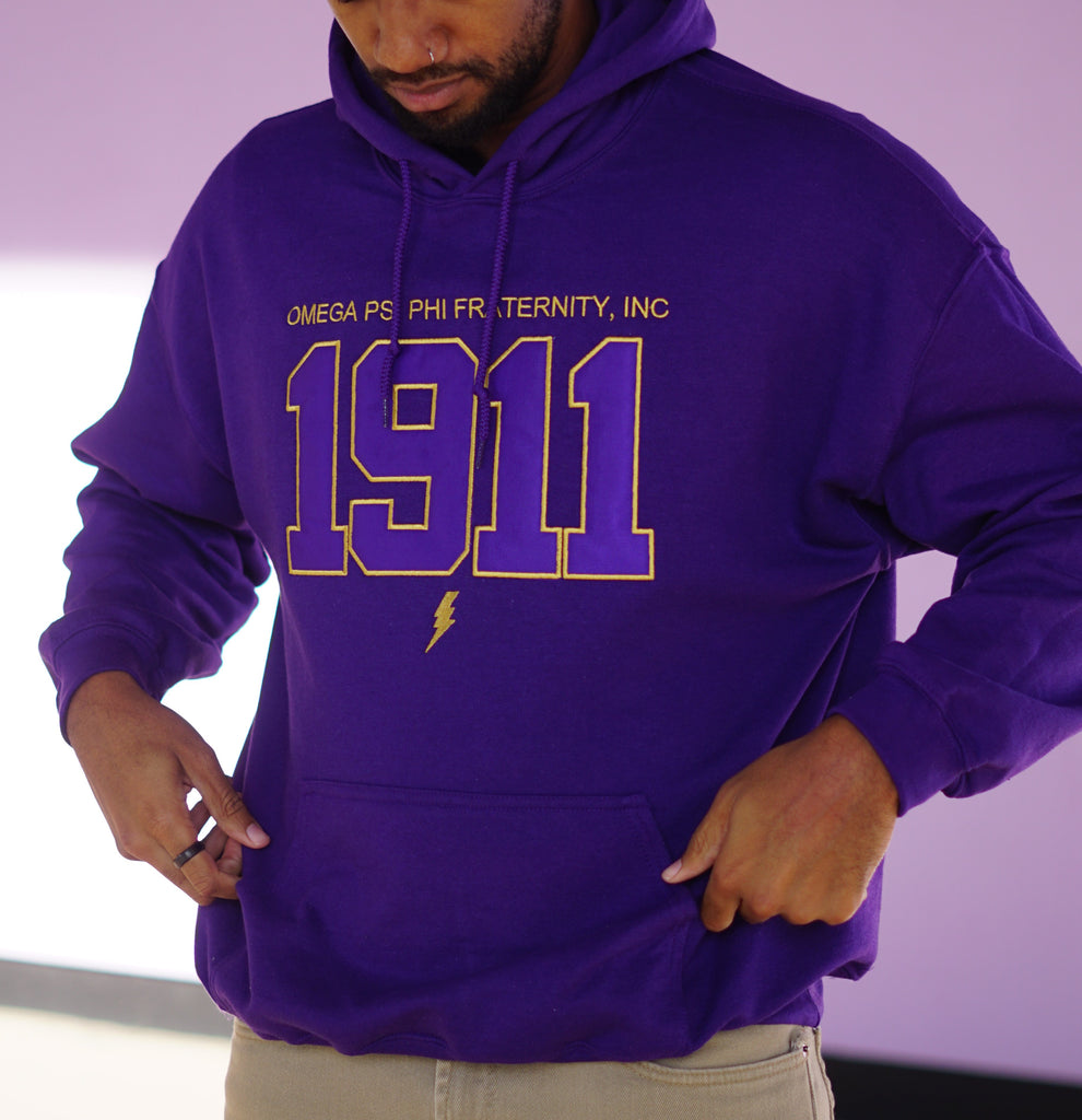 Omega Founding Year Hoodie - Omega Psi Phi