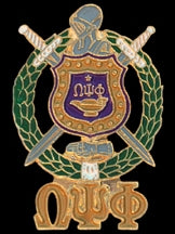 Omega Crest Lapel Pin - Omega Psi Phi