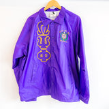 Omega Psi Phi Greek Lettered Crossing Line Jacket