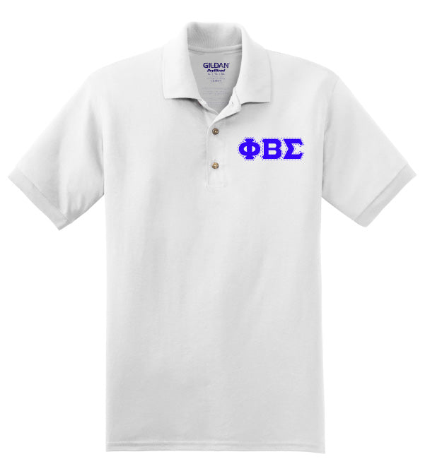 Sigma 3 Letter Polo - Phi Beta Sigma