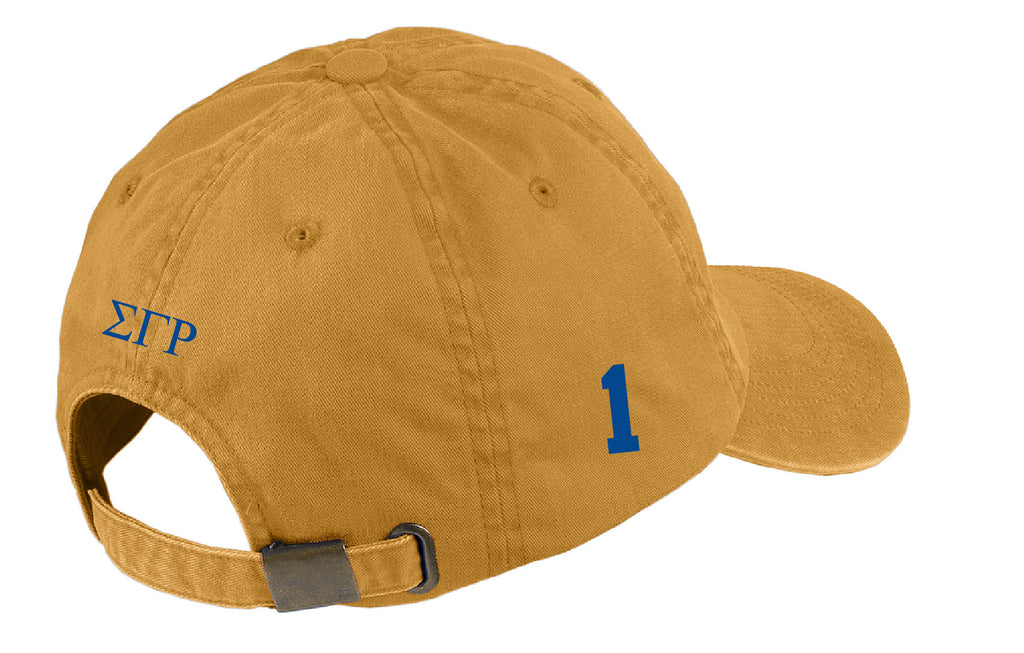 SGRho Club Series Hat (Embroidered) - Sigma Gamma Rho