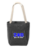 Zeta Phi Beta Fleece Tote