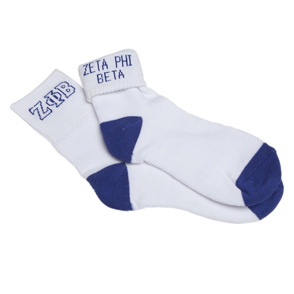 Zeta Foldable Socks- Zeta Phi Beta