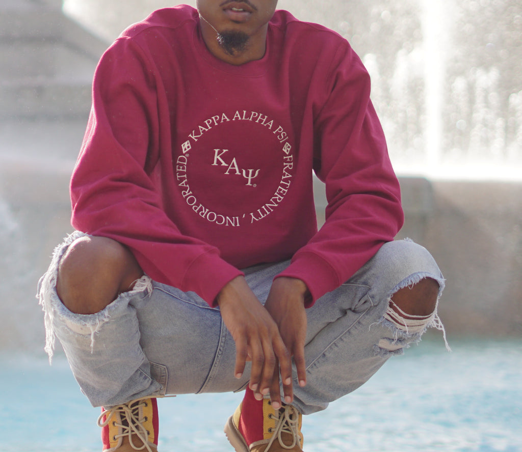 Kappa 360 Degree Crewneck Sweatshirt - Kappa Alpha Psi