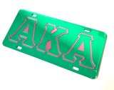 AKA Pink Front Plate - Alpha Kappa Alpha