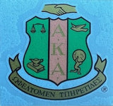 Alpha Kappa Alpha Shield Decal