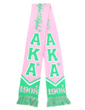 AKA 1908 Knit Scarf - Alpha Kappa Alpha