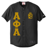 Alpha Phi Alpha New Era Coat of Arms Baseball Jersey