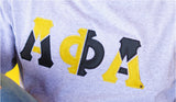 Alpha Phi Alpha Color Block Greek Lettered Hoodie