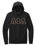 Alpha Phi Alpha 3 Greek Letter Premium Hoodie