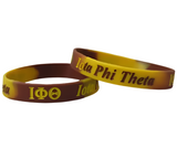 Iota Tie Dye Silicone Wristband / Bracelet - Iota Phi Theta