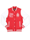 Delta Sigma Theta Fleece Varsity Jacket