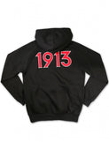 Delta Chenille Shield Hoodie - Delta Sigma Theta