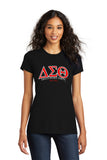 Delta College Letter T-Shirt - Delta Sigma Theta CLEARANCE