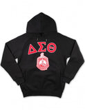 Delta Chenille Shield Hoodie - Delta Sigma Theta